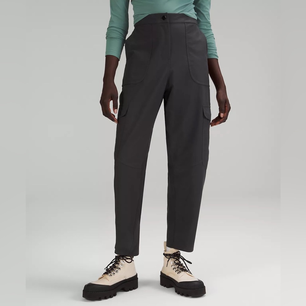 LULULEMON LIGHT UTILITECH CARGO POCKET HIGH-RISE PANT 32